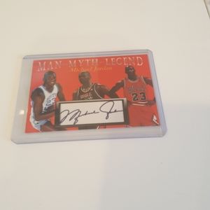 Michael Jordan man myth Legend 1/1000